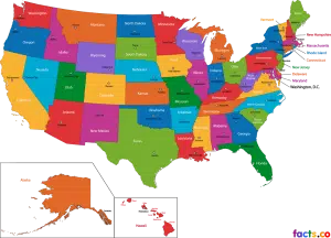 Peta Amerika Serikat