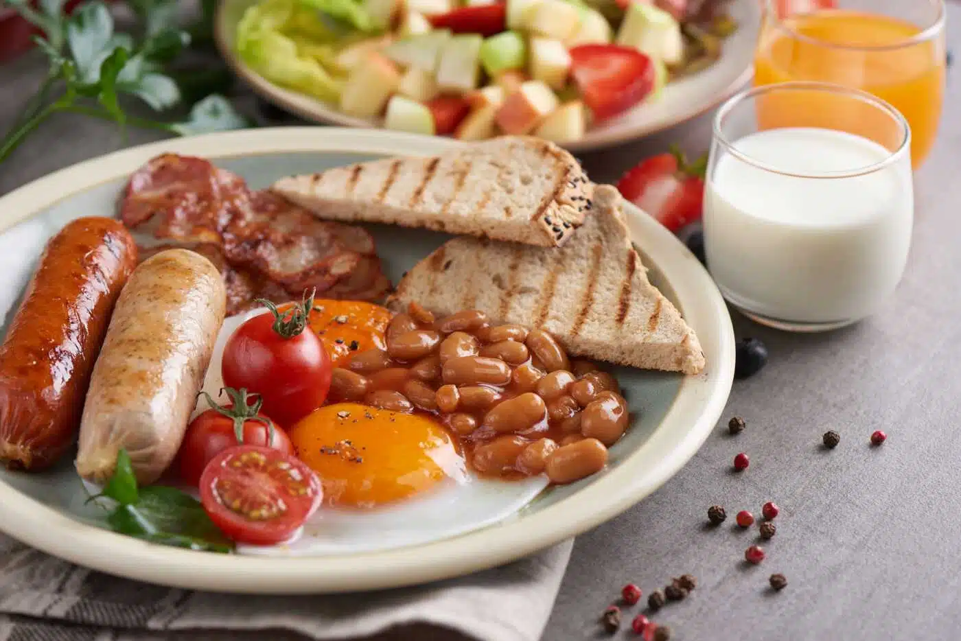 Top 10 Makanan di UK yang Wajib Kamu Coba - Education Republic English Breakfast - Education Republic