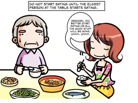 Do's and Don’ts Saat Kuliah di Korea Selatan - Education Republic Etika Makan - Education Republic