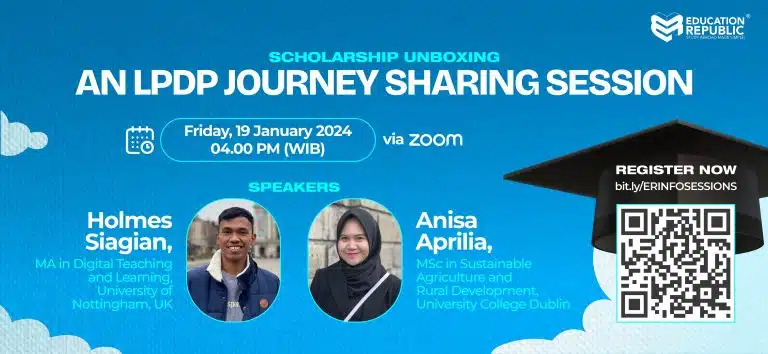 Jenis-Jenis Beasiswa LPDP yang Wajib Kamu Tau - Education Republic Scholarship Unboxing An Lpdp Journey Sharing Session 1 - Education Republic