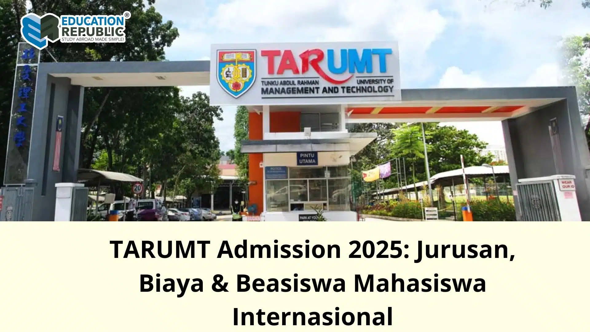 Tarumt Admission 2025 - Education Republic