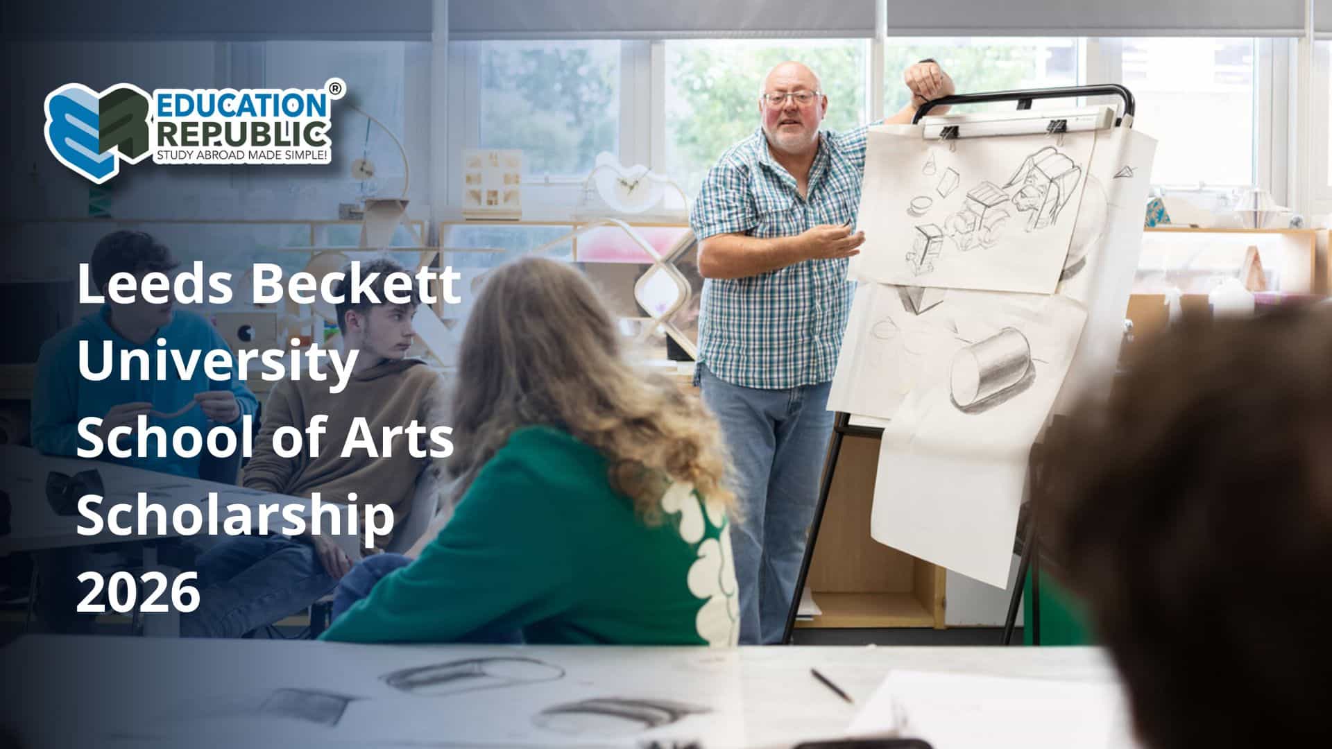 Leeds Beckett University School of Arts Scholarship 2026