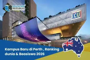 Edith Cowan University (ECU) Australia: Kampus Baru di Perth CBD, Ranking dunia & Beasiswa 2026 - Education Republic Edith Cowan University Australia 2026 Perth Cbd Campus Ranking Student Life Beasiswa Education Republic - Education Republic