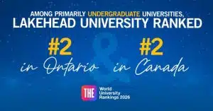 Lakehead University Canada 2026: Beasiswa Hingga CAD 40.000, Ranking Kuat & Program Terbaru - Education Republic Lakehead University Ranking Reputasi 2026 Education Republic - Education Republic