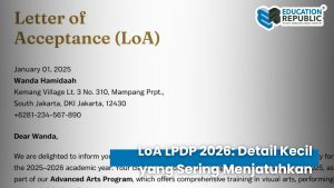 LPDP 2026 Resmi Dibuka! Update Penting & Jurusan Strategis yang Paling Dicari - Education Republic Loa Lpdp 2026 Syarat Unconditional Education Republic - Education Republic