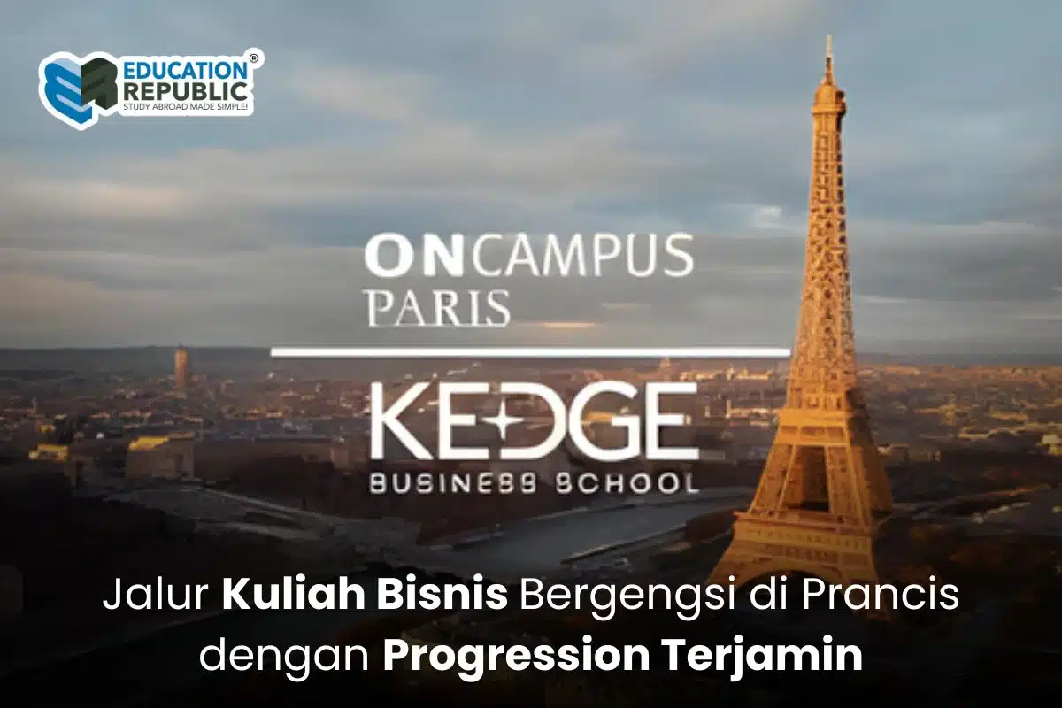 Oncampus Kedge Business School Paris Progression Terjamin Education Republic - Education Republic