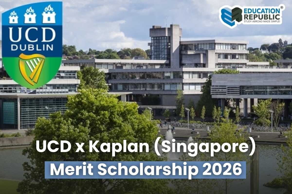 UCD x Kaplan (Singapore) Merit Scholarship 2026