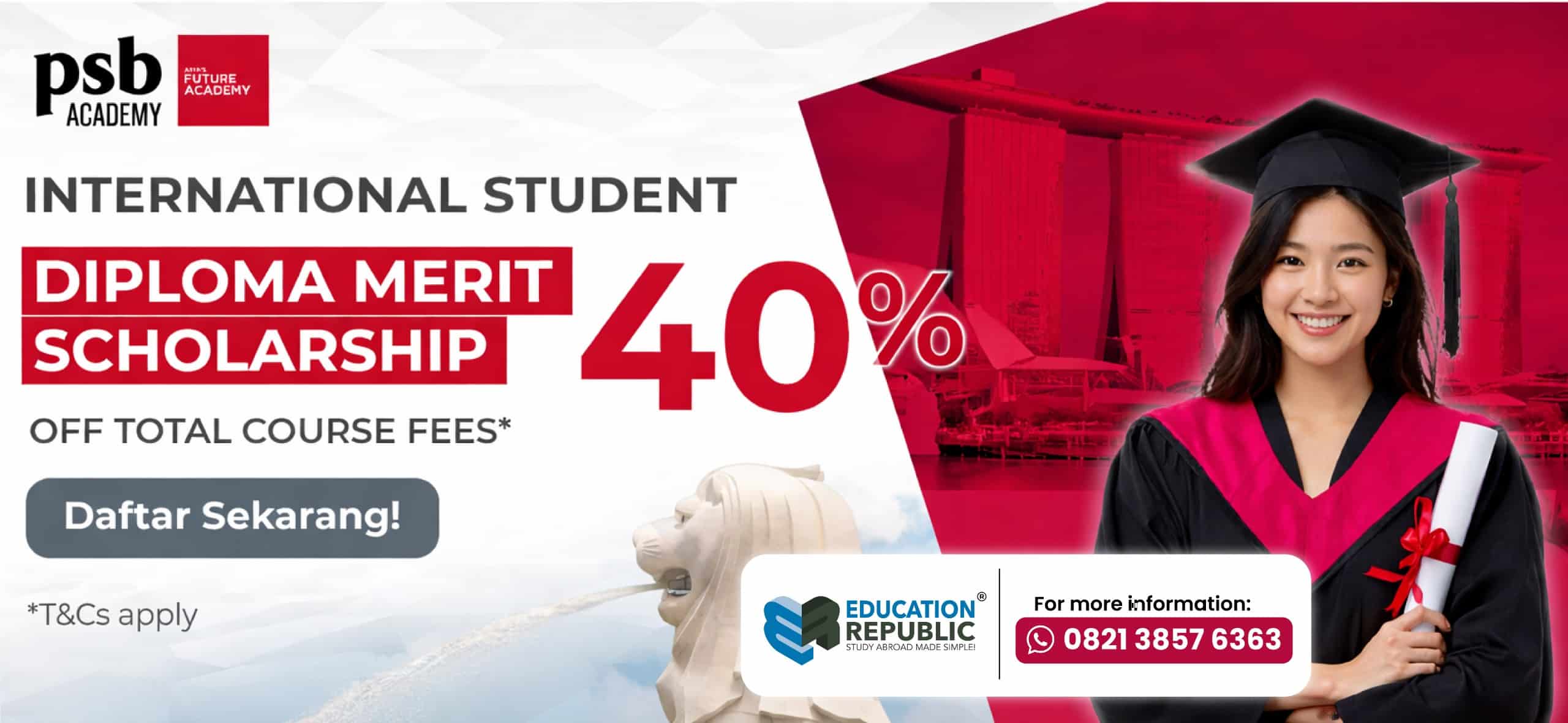 International Student Diploma Merit Scholarship 2026