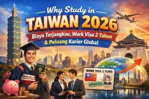 Why Study in Taiwan 2026: Biaya Terjangkau, Work Visa 2 Tahun & Peluang Karier Global - Education Republic Study In Taiwan 2026 Biaya Terjangkau Work Visa 2 Tahun Career Global Education Republic - Education Republic