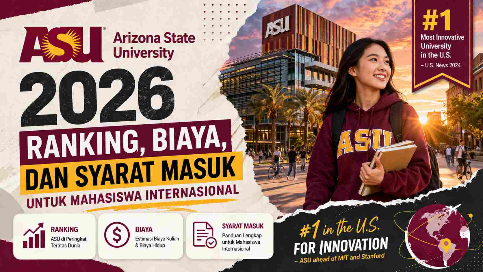 Arizona State University 2026 Admission International Student Education Republic - Education Republic
