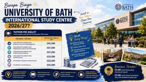 Mengenal University of Bath International Study Centre 2026: Jalur Masuk ke Salah Satu Universitas Terbaik di UK - Education Republic Biaya University Of Bath International Study Centre 2026 2027 Education Republic - Education Republic