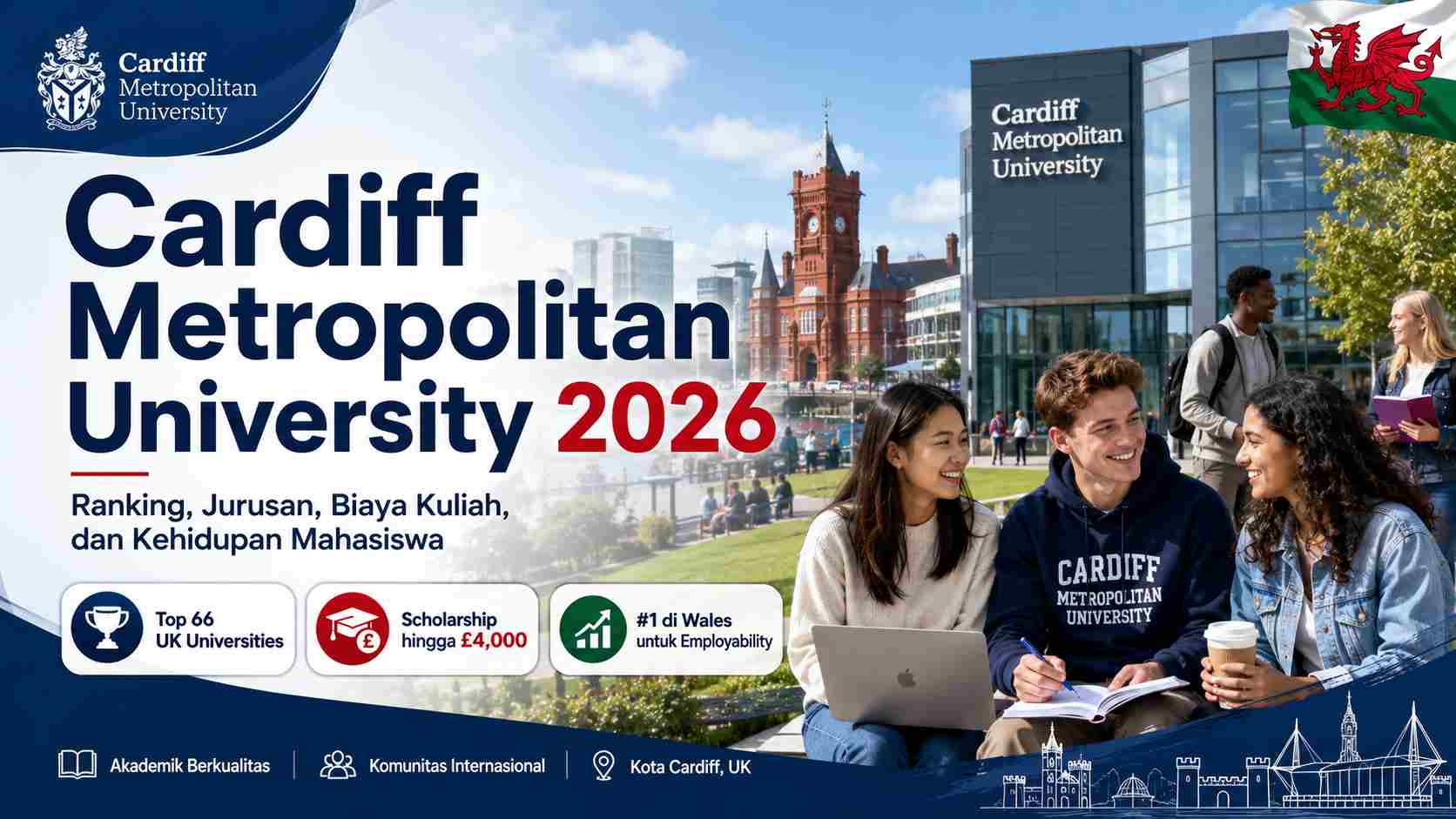 Cardiff Metropolitan University 2026 Ranking Jurusan Biaya Kuliah Dan Kehidupan Mahasiswa Education Republic - Education Republic