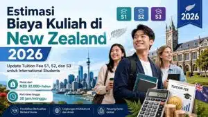 Estimasi Biaya Kuliah di New Zealand 2026: Update Tuition Fee S1, S2, dan S3 untuk International Students - Education Republic Estimasi Biaya Kuliah New Zealand 2026 Education Republic - Education Republic