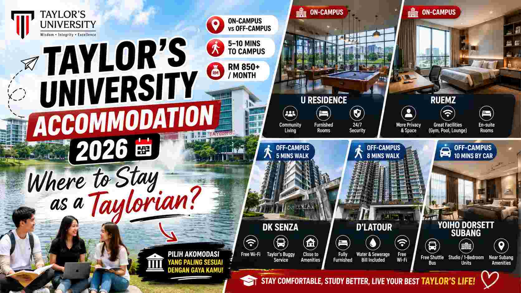 Taylors University Accommodation 2026 Where To Stay As A Taylorian Education Republic - Education Republic