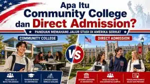 Pathway Studi di Amerika Serikat 2026: Community College vs Direct Admission, Mana yang Lebih Cocok? - Education Republic Apa Itu Community College Dan Direct Admission Education Republic - Education Republic