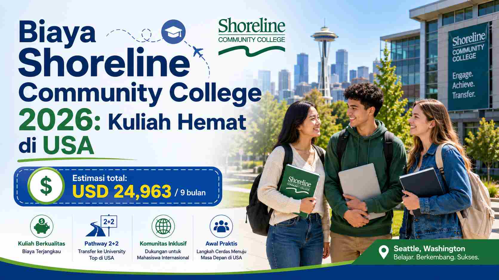 Biaya Shoreline Community College 2026 Kuliah Hemat Di Usa Education Republic - Education Republic