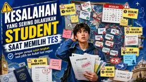Bukan Cuma IELTS! Ini 9 Tes Kuliah Luar Negeri dari Berbagai Negara yang Wajib Kamu Tahu - Education Republic Kesalahan Yang Sering Dilakukan Student Saat Memilih Tes Education Republic - Education Republic