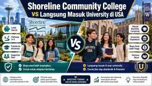 Biaya Shoreline Community College 2026: Kuliah hemat di USA - Education Republic Shoreline Community College Vs Langsung Masuk University Usa Education Republic - Education Republic