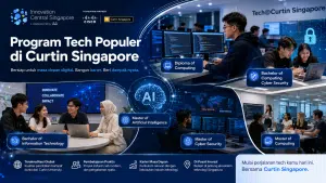 Curtin Singapore 2026: Kampus Tech Singapura dengan Cisco Innovation Hub - Education Republic Program Tech Curtin Singapore It Ai Cyber Security Education Republic - Education Republic