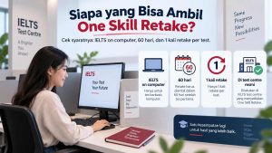 IELTS Kurang 0.5 Band? Nggak Selalu Harus Ulang Semua Tes, Kenalan dengan One Skill Retake - Education Republic Syarat Ielts One Skill Retake Untuk Tes Ielts On Computer Dalam 60 Hari - Education Republic