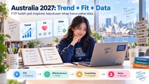 Kalau Mau Kuliah Australia 2027, Jangan Pilih Jurusan Cuma Karena FYP - Education Republic Pilih Jurusan Kuliah Australia 2027 Dengan Trend, Personal Fit Dan Data Resmi - Education Republic