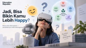 “Microdosing Tourism” Lagi Diteliti: Bisa Liburan 10 Menit Bikin Kamu Lebih Happy? - Education Republic Riset Microdosing Tourism Griffith University Tentang Vr Dan Workplace Wellbeing Yang Masih Berlangsung - Education Republic