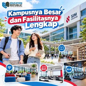 7 Alasan Kuliah di SIM Singapore 2027: Program, Partner, Biaya & Student Life - Education Republic Fasilitas Kampus Sim Singapore Yang Lengkap, Mencakup Area Belajar, Perpustakaan, Ruang Kelas, Student Lounge, Dan Fasilitas Kebugaran.