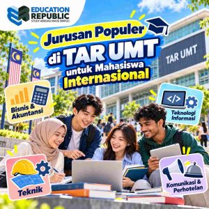 Biaya Kuliah TAR UMT Malaysia 2027: Panduan Lengkap & Tips Hemat - Education Republic Jurusan Populer Di Tar Umt Malaysia Dengan Ilustrasi Mahasiswa Internasional Dan Bidang Studi Bisnis Dan Akuntansi, Teknologi Informasi, Teknik, Serta Komunikasi Dan Perhotelan
