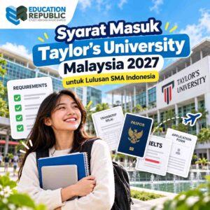 Taylor's University Malaysia 2027: Biaya Kuliah, Ranking, Beasiswa & Syarat Masuk - Education Republic Syarat Masuk Taylor'S University Malaysia 2027 Untuk Lulusan Sma Indonesia Dengan Dokumen Paspor, Transkrip Nilai, Ielts, Dan Formulir Pendaftaran.