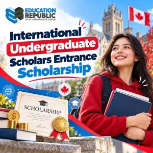Kuliah di Simon Fraser University 2027: Ranking & Jurusan - Education Republic International Undergraduate Scholars Entrance Scholarship Untuk Mahasiswa Internasional, Dengan Ilustrasi Beasiswa, Student, Dan Studi Di Kanada Bersama Education Republic.