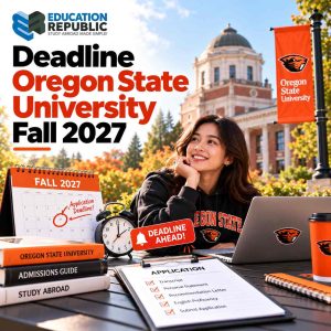 Beasiswa Oregon State University 2027: Syarat & Total hingga USD 50.000 - Education Republic Deadline Pendaftaran Oregon State University Fall 2027, Dengan Ilustrasi Kalender Aplikasi, Dokumen Persyaratan, Dan Persiapan Admission Mahasiswa Internasional.